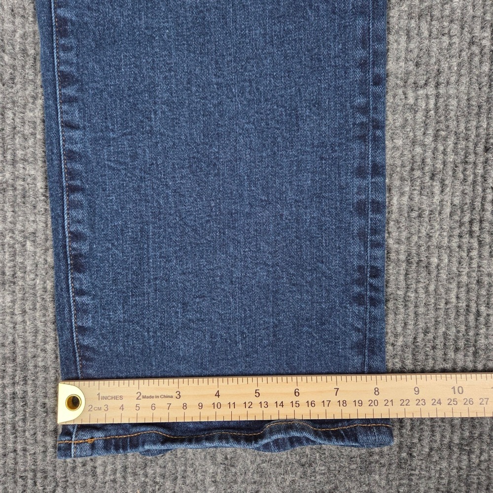 American Eagle Airflex+ Mens 36x32 Medium Wash Blue Stretch Straight Jeans - Picture 9 of 9
